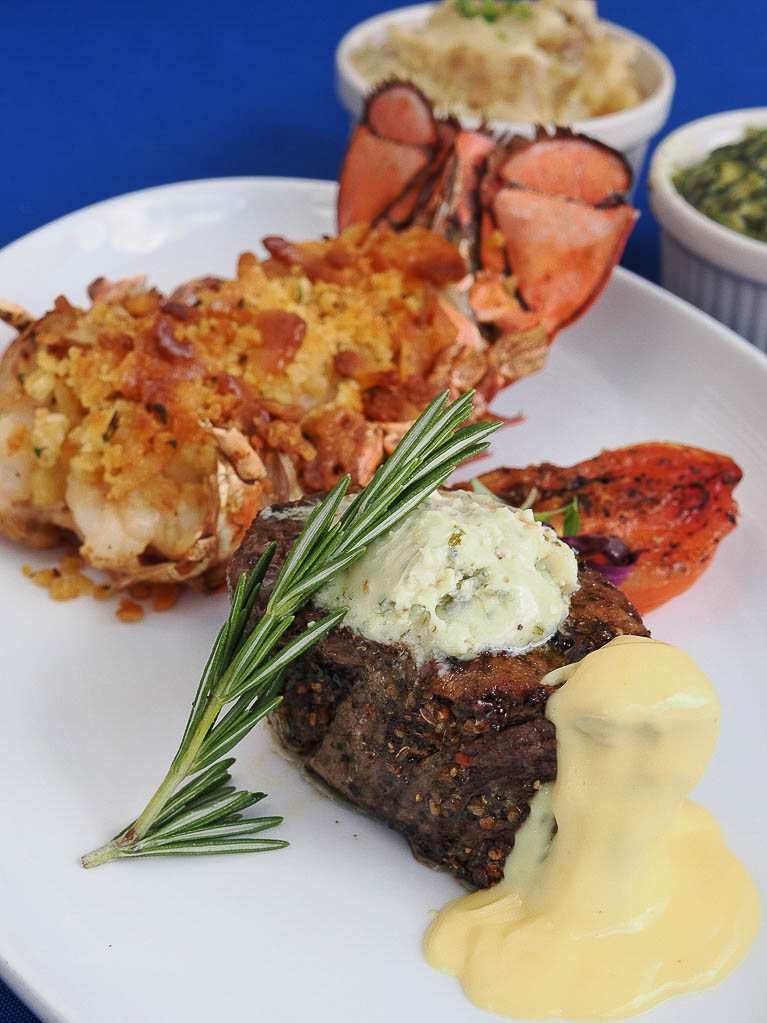 Filet Mignon and Lobster Tail